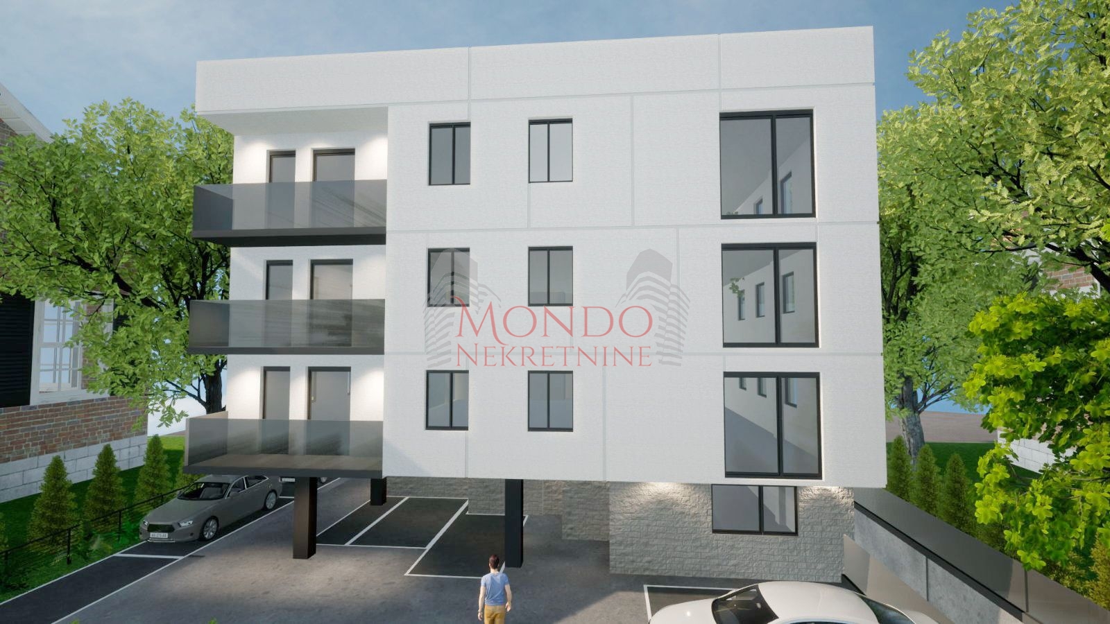 Jednoiposoban stan na Trosarini, novogradnja u plizini restorana Paris