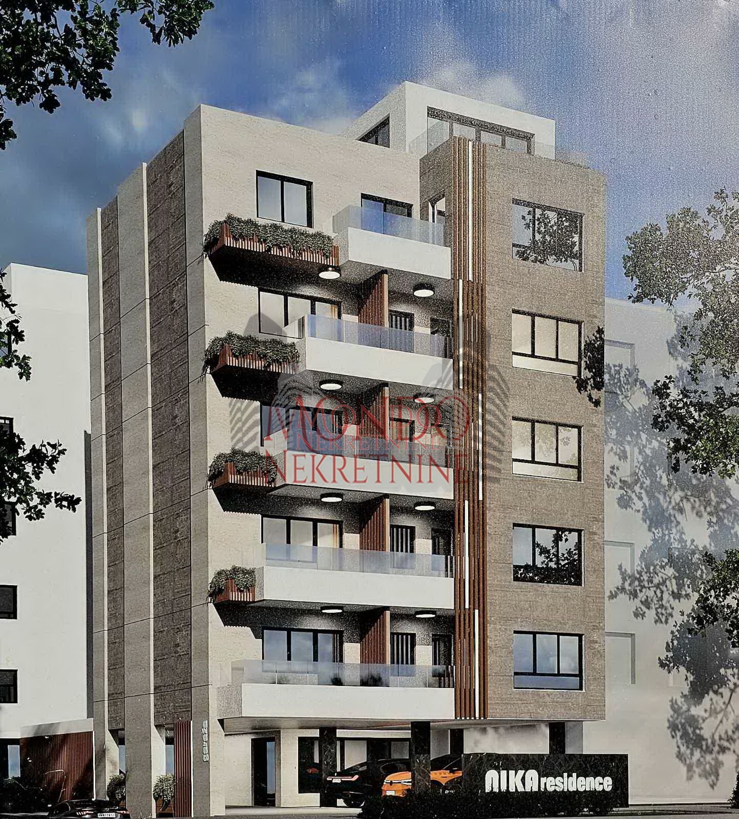 Dvoiposoban stan u izgradnji na Crvenom pevcu