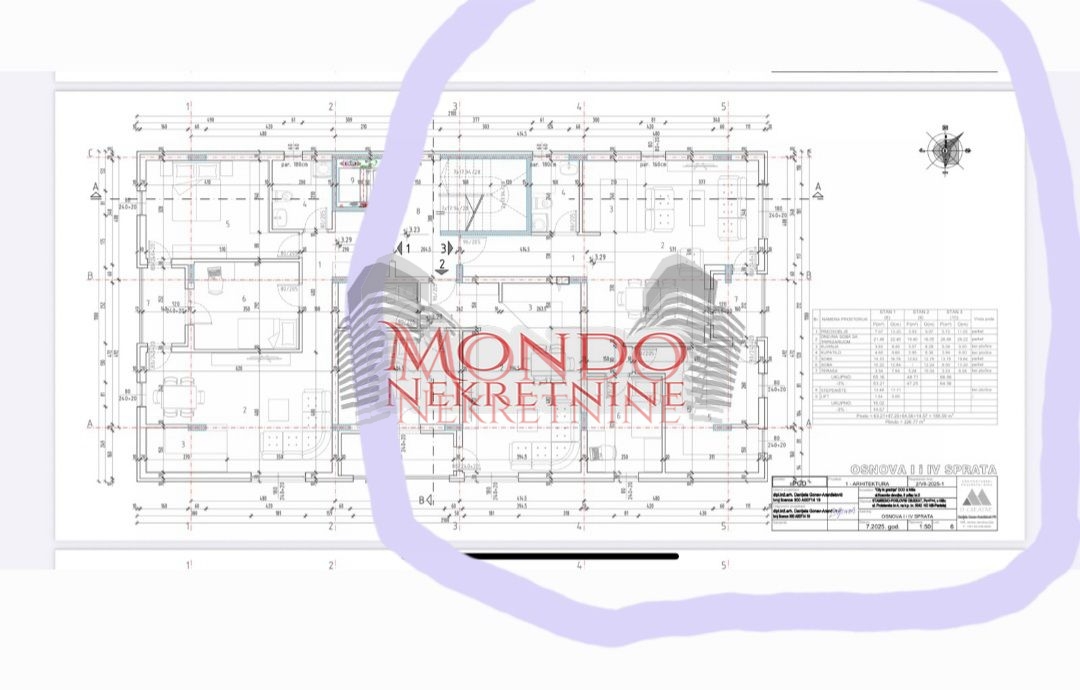 Dvoiposoban stan u novogradnji na Panteleju