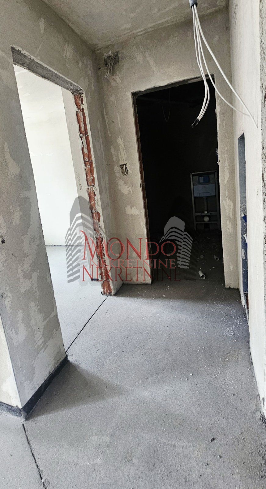 Jednoiposoban stan u izgradnji na Panteleju