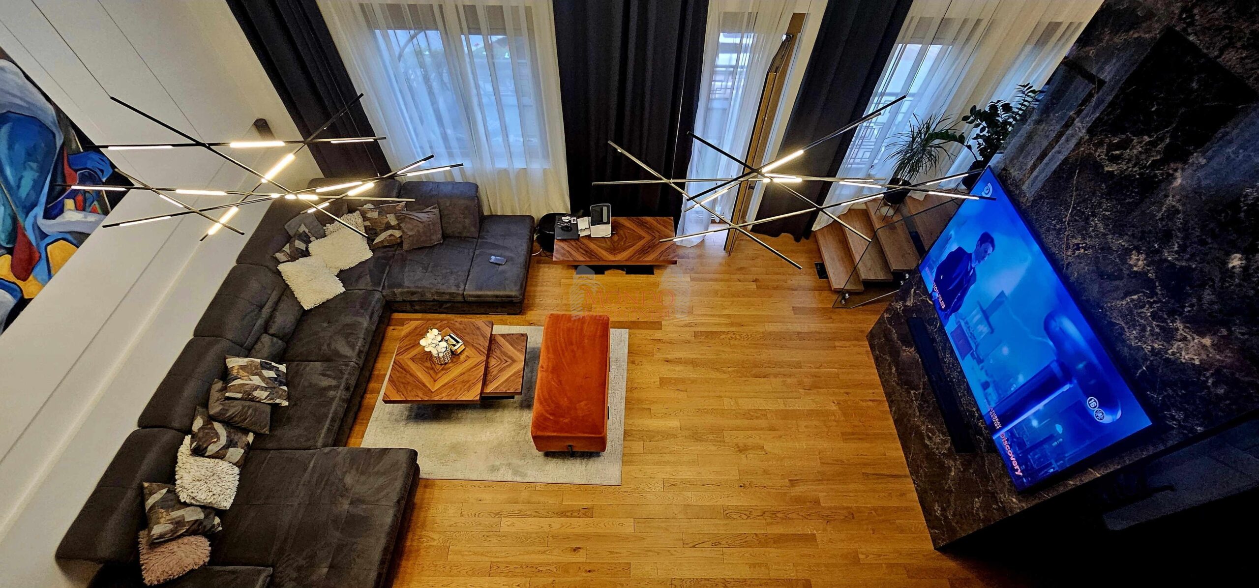 Lux  4.0 soban, 132 m2 + 46 m2, Pantelej
